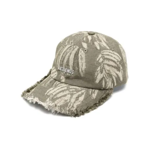 Jacquemus Хлопок Акрил Лен Бейсболки Унисекс Зеленый