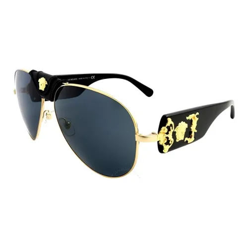 FANSIZHE Металл Aviator Солнцезащитные очки Унисекс Золото