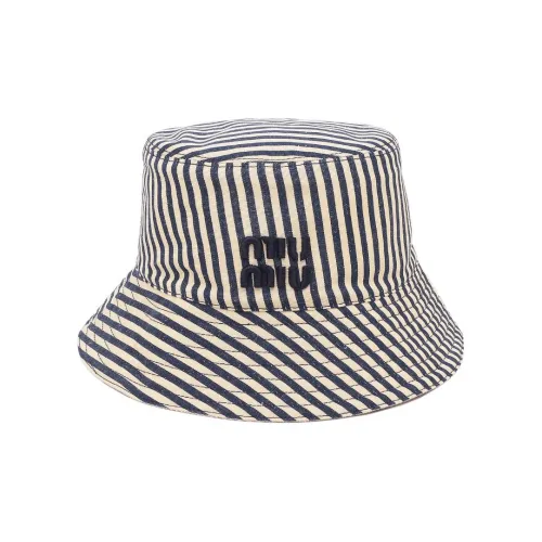 MIU MIU Ткань Шляпы ведра Женские Черный