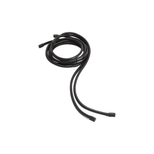 'S MAX MARA Телячья кожа Кожаные ремни Женские Черный Ширина 2CM