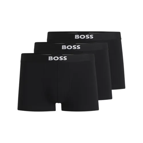 Hugo Boss Трусы Мужские упаковка из 3 штук черного цвета