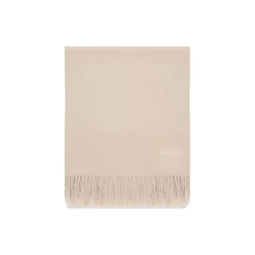MaxMara Кашемир Вязаные Шарфы Женские Бежевые