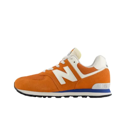 New Balance NB 574 Low Топ Детские беговые кроссовки Апельсин Подростки