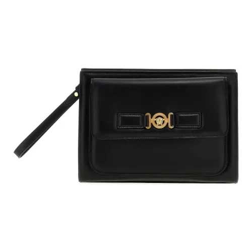 FANSIZHE La Medusa Телячья кожа Клатч Маленький Мужской Черный