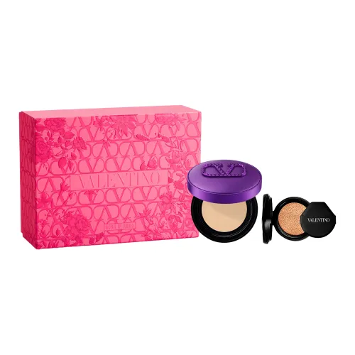 Valentino Dewy Wilderness Purple Air Cushions Flawless Natural 12g+12g Refill Валентино Dewy Wilderness Фиолетовый Воздушные подушки Безупречный Естественный 12г+12г Заправка