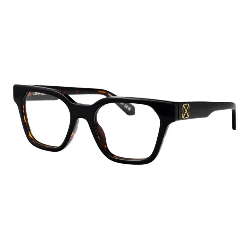 OFF Белый Ацетат Нерегулярная форма Оправы для очков Унисекс Черный