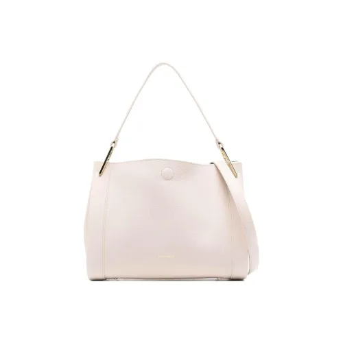 COCCINELLE Сумка Tote из кожи Сумка для покупок Сумка через плечо Сумка на плечо Женская Бежевая