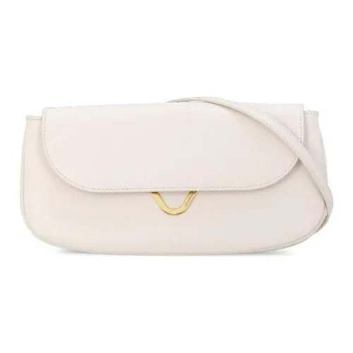 COCCINELLE Телячья кожа Сумка через плечо Женская Экрю