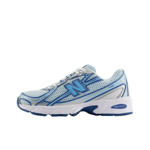 New Balance NB 740 Устойчивые к истиранию низкие беговые кроссовки унисекс синие