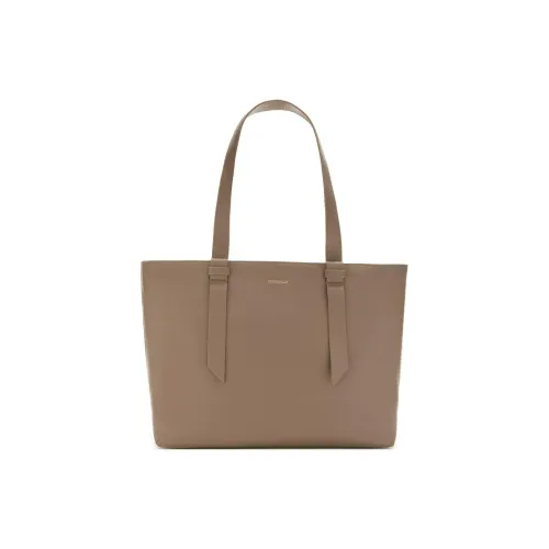 COCCINELLE Сумка-тоут из коровьей кожи сумка для покупок сумка через плечо женская светлый умбра