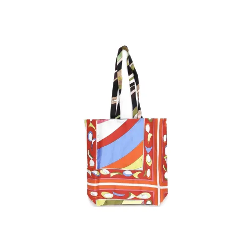 EMILIO PUCCI Шелковая сумка-тоут сумка для покупок сумка через плечо женская многоцветная