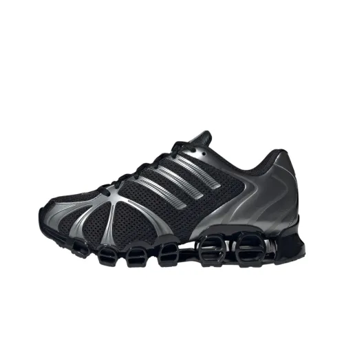 Adidas Mega Ghostride Slip Resistant Abrasion Resistant Низкий Топ Casual Унисекс Черный