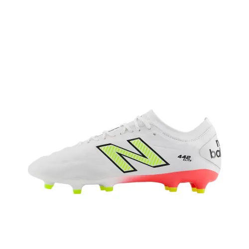 New Balance совместный бренд 442 V2 Аbrasion Resistant Футбольные бутсы Унисекс Белый
