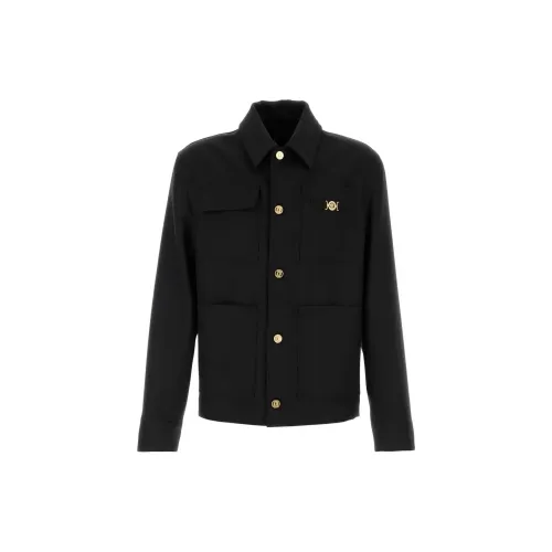 FANSIZHE SS25 Куртки и Пальто Мужской Черный