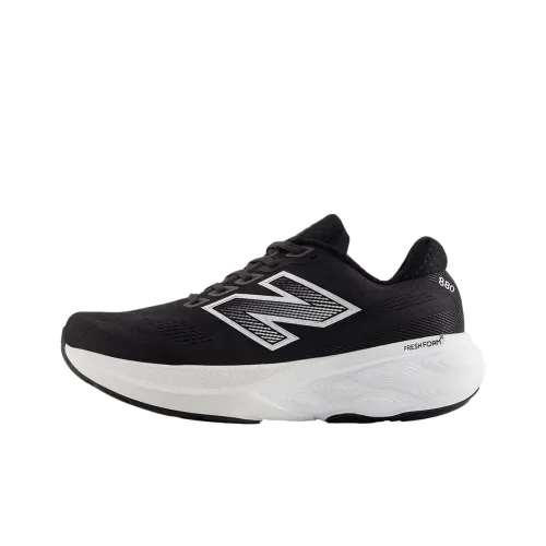 New Balance Fresh Foam x 880 V15 Low Топ Повседневные Беговые Кроссовки Мужские Черные
