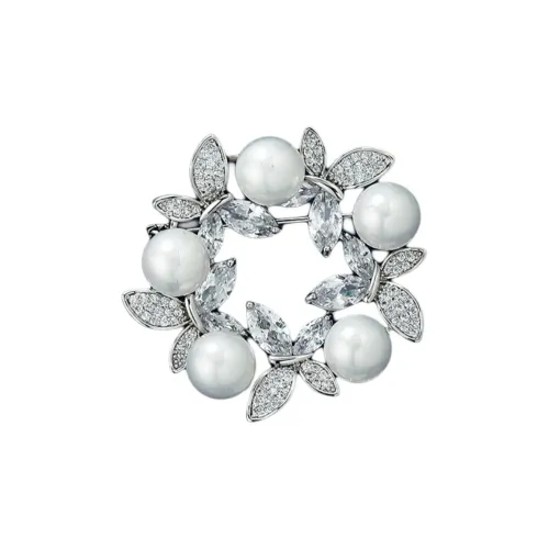 Фиолетовый сплав, унисекс, брошь