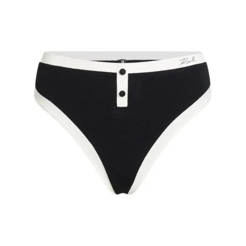 KARL LAGERFELD SS25 Трусы Женские Черные