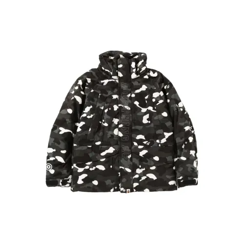 A BATHING APE Пуховик Унисекс Черный