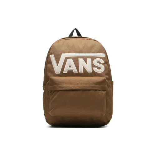 Vans Old Skool Ткань Рюкзак Большой Унисекс Коричневый