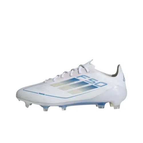 Adidas F50 ELITE противоскользящие устойчивые к истиранию поддерживающие легкие футбольные бутсы унисекс белые