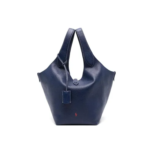 Polo Ralph Lauren Коровья кожа Сумка Женская Темно-синий