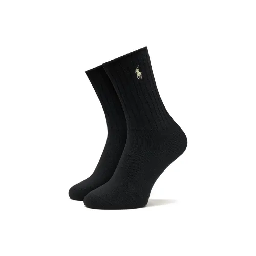 Polo Ralph Lauren Носки Crew Женские 1 Пачка Черные
