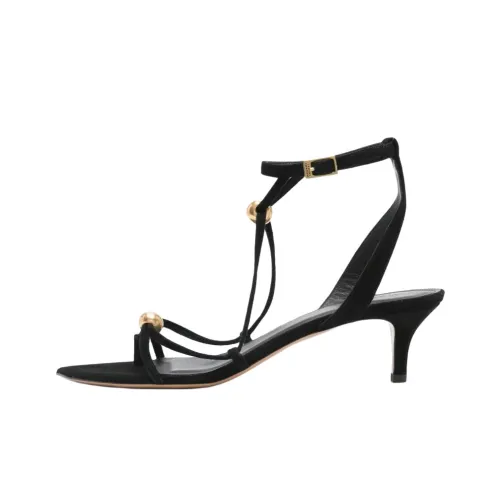 ISABEL MARANT Olya One Ремешок Сандалии 6 см Женские Черный