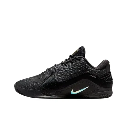 Nike LeBron 22 Slip-resistant Abrasion-resistant Low-top Basketball Shoes Men's Black Найк Леброн 22 Противоскользящие Устойчивые к истиранию Низкие Баскетбольные Кроссовки Мужские Черные