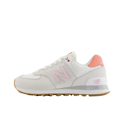 New Balance NB 574 Casual Low Top Ecru Women's
