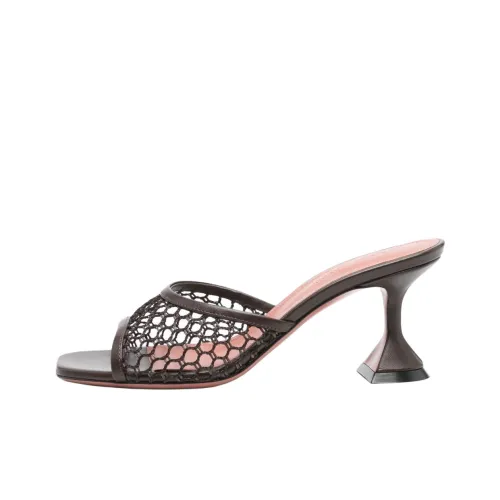 AMINA MUADDI Слипоны 6,5 см Женские Коричневый