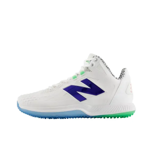 New Balance NB Ohtani 1 MID Топ Кроссовки для тренировок Мужской Белый Фиолетовый