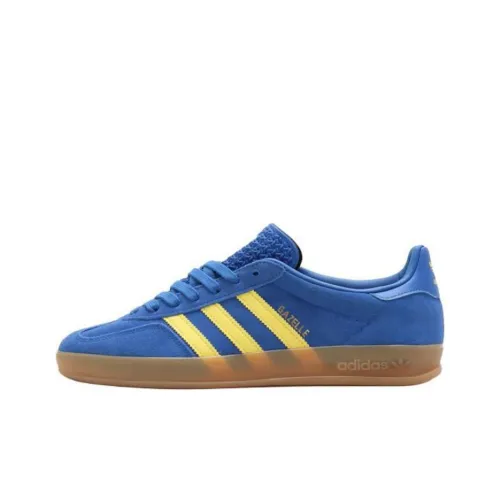 Adidas Originals Gazelle Abrasion Resistant Низкие Кроссовки для тренировок Унисекс Синие