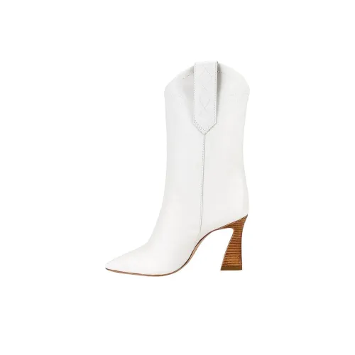 Schutz Колено Высокие сапоги 9 см Женские Белые