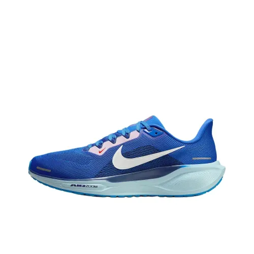 Nike Pegasus 41 Slip-resistant Abrasion-resistant Low Top Casual Training Running Shoes Men's Blue Найк Pegasus 41 Противоскользящий Устойчивый к истиранию Низкий Топ Повседневные Тренировочные Беговые Кроссовки Мужские Синие