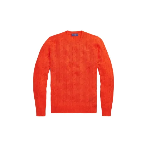 Ralph Lauren Purple Label Кашемировый свитер мужской красный