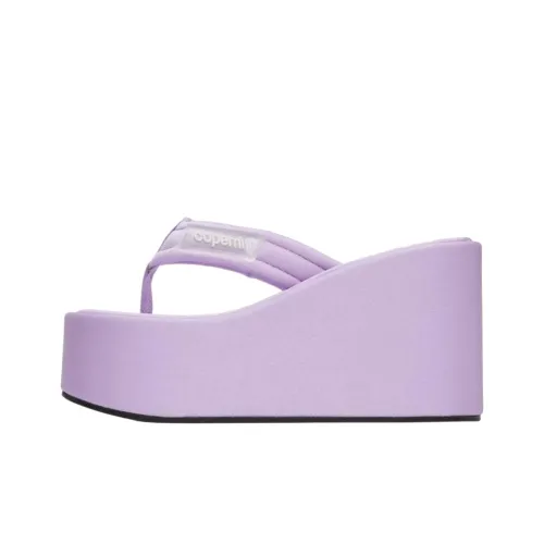 COPERNI Антизапахивающие шлепанцы женские фиолетовые