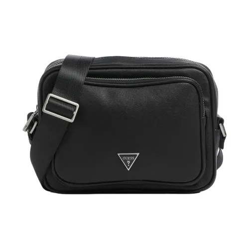 GUESS Сумка через плечо из синтетического материала мужская черная