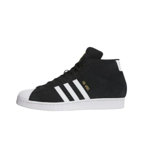 Adidas Originals Pro Model Slip-resistant Abrasion-resistant MID Топ Тренировочные Кроссовки Мужские Черные