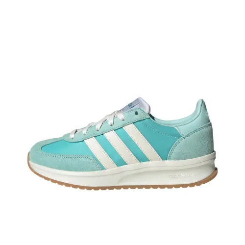 Adidas RUN 70s 2,0 Slip-resistant Abrasion-resistant Low Top Casual Running Shoes Women's Green Adidas RUN 70s 2,0 Противоскользящий Устойчивый к истиранию Низкий Топ Повседневные Беговые Кроссовки Женские Зеленый