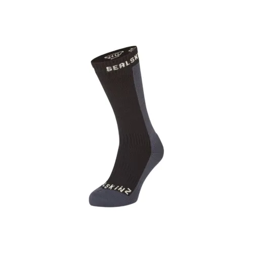 SEALSKINZ 1 Пачка Черные Мужские Носки до голени MID