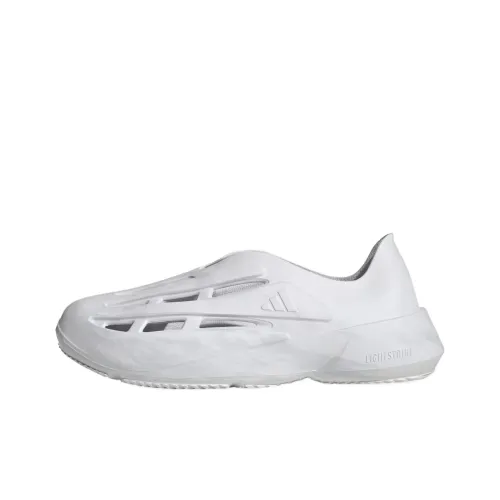 Adidas LIGHTBLAZE Moc Slip-resistant Abrasion-resistant Low Top Casual Shoes Unisex White Adidas LIGHTBLAZE Moc Противоскользящий Устойчивый к истиранию Низкий Топ Повседневная Обувь Унисекс Белый