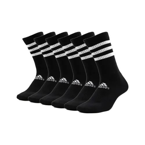 Adidas Носки до колена унисекс черные