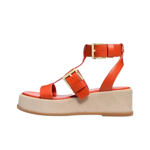 MICHAEL KORS Римские Сандалии Женские Красные