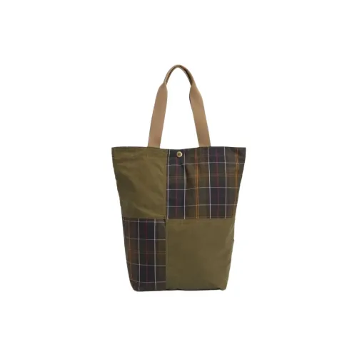 BARBOUR Хлопок Тоут Сумка Сумка для покупок Сумка Мужская Зеленая