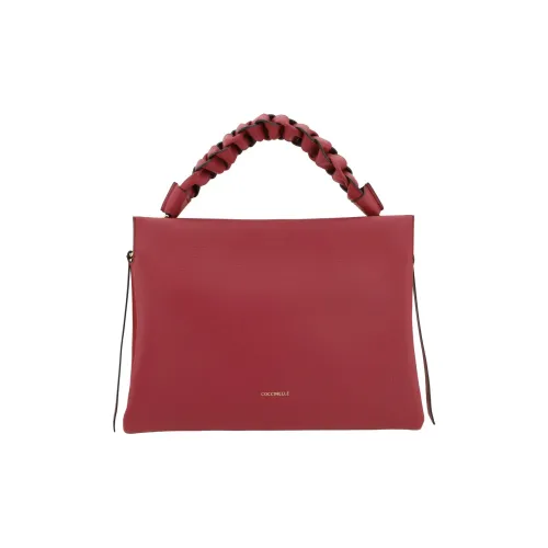 COCCINELLE Сумка через плечо из телячьей кожи женская сумка Sangria блестящий бордовый цвет