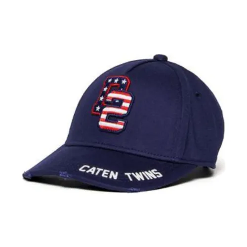 DSQUARED 2 Хлопок Кепки Детские Темно-синие