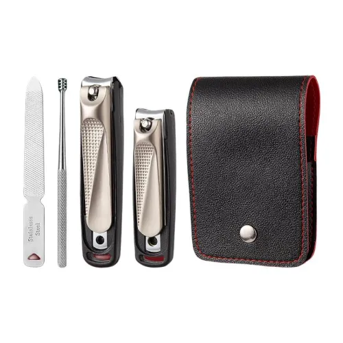 JIAOXUEFEI Ножницы для ногтей Одежда Комплекты Полный набор Ножницы для ногтей Пинцет Лента для ногтей Seiko 5 шт