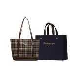 Серый с синими полосами.