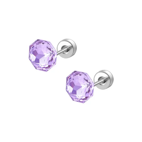 HMZ Титановые и стальные серьги-гвоздики для женщин