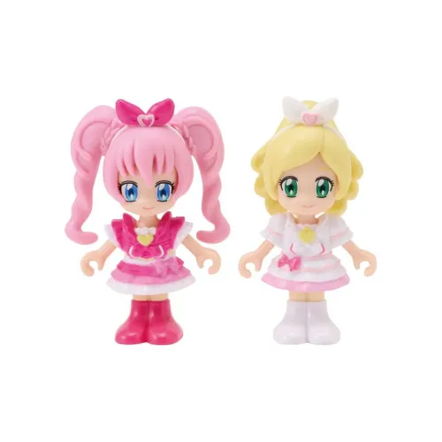 BANDAI Pretty Cure Девичий Куклы Cure Melody Cure RHYTHM Чиби Фигурки